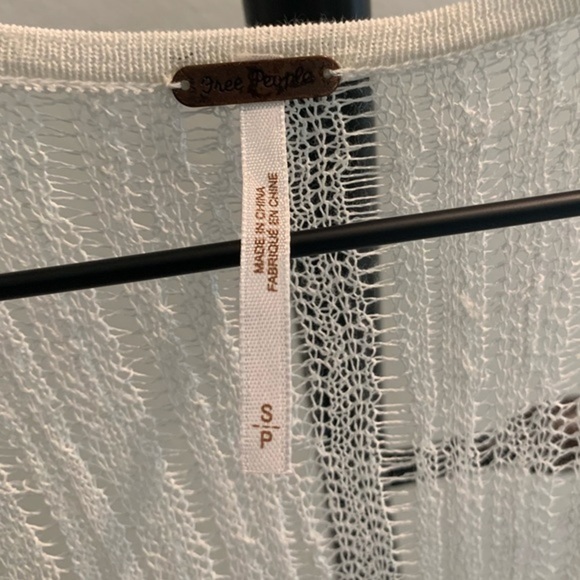 Free People Smokey Fringe Boho Festival Vest Cardigan NWT - Picture 8 of 8